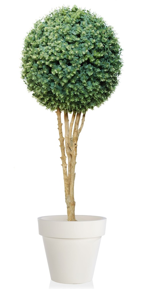 Eucalypthus Sculpture Ø 100 h 260 cm Green