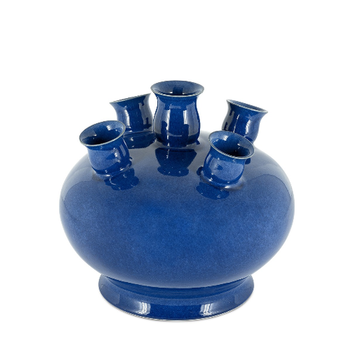 VASE POCKET GLAZED   HOME DECOR TABLE POT