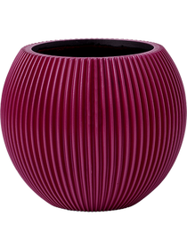 Vaso a righe purple