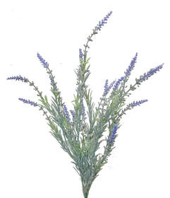 Lavander Bush 55 cm Flocked