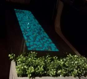 LUMINESCENT BENCH_lighting effect DURING THE NIGHT_passionecreativa detail