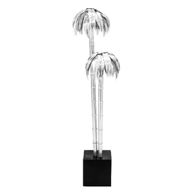 floor lamp PALM H 155 silver