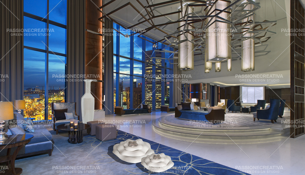 BOTT the westin singapore hotel lobby